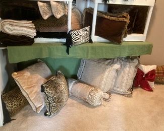 throw pillows