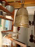 Gorgeous solid brass Tibetan bell