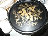 Painted tole tray from England