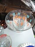 Cool mid-century salad set