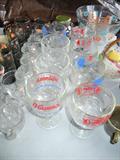 Vintage beer glasses