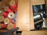 Great big spools of thread