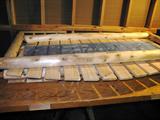 Unassembled, brand new solid wood outdoor swing