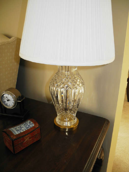 Beautiful Waterford lamp