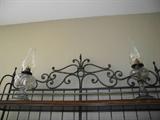 Antique oil lamps