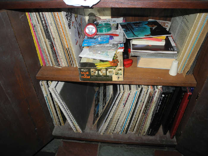 We have records - LPs and 78's.....