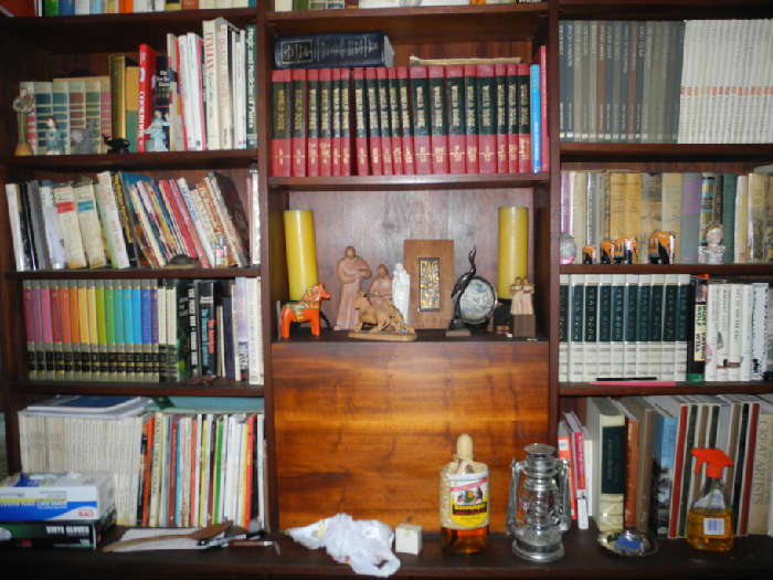 One of many locations of books, books and more books.