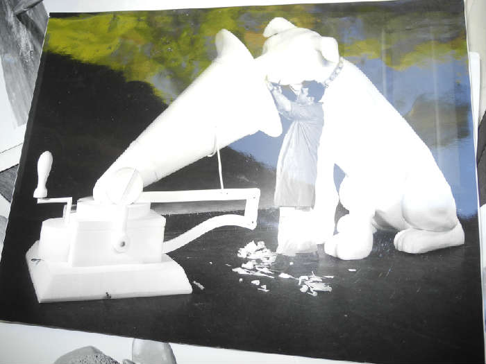 Photos of some of the models Vasco Ruberti made for various companies