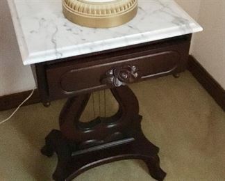 Marble Top Table (Pair)