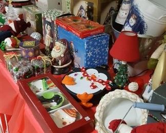 Christmas items new in the box