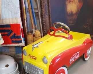 Coca-Cola pedal car