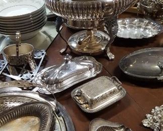 Vintage silver plate