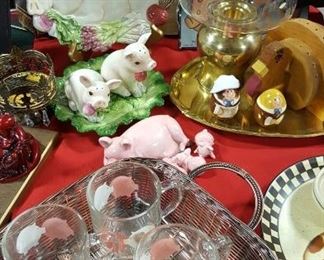 Pig collectibles