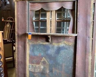 $395 - 19th century Guignol theater from Lyon France 🇫🇷 Comes with some puppets - call or text for new updated price 