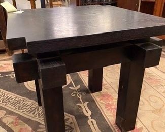 $110 black side table - call or text for new discounted price