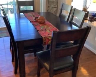 Dining Set is available for pre-purchase by calling or texting Smitty at 410-336-0277. Additional photos and dimensions are at the very end of the photos for the sale. 