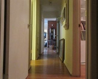 strolling down the hall