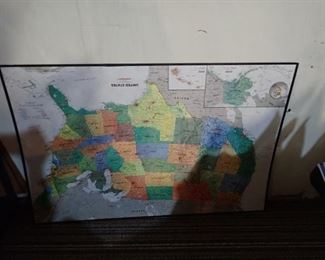 LARGE WALL MAP