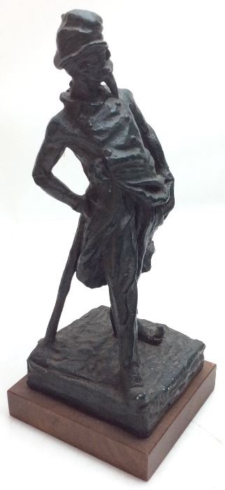 1963 AUSTIN PRODUCTIONS SCULPTURE, MAN W CANE