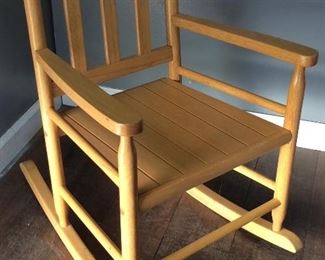 CHILDS ROCKING CHAIR