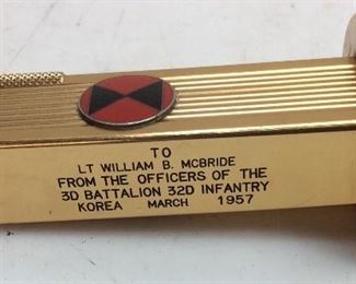 3D BATTALION 32ND INFANTRY KOREAN LIGHTER