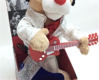 ELVIS BEAR SINGER DOLL