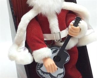 ELVIS SANTA MUSICAL ANIMATION DOLL