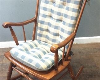 VTG. TELL CITY ROCKING CHAIR