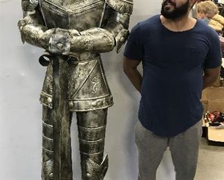 Vintage Suit of Armor, 7ft Ht, Mexico