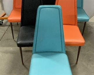Set 6 SPARTAN MCM Vintage Side Chairs