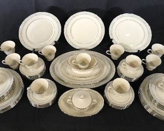 Lot 73 LENOX Porcelainware China Set