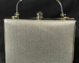 SASHA Silver toned Hand Bag/Clutch