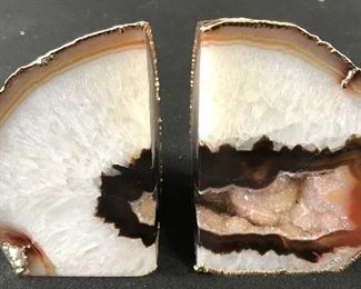 New Geode Bookends Donated By CURATED KRAVET