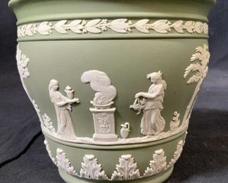 WEDGWOOD Bisque Porcelain Cache Pot, England