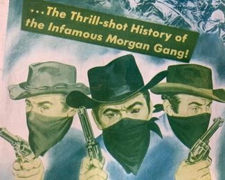 Vintage Bad Men of Tombstone Movie Poster