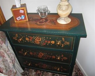 Many Designer Hand painted Accent Furniture Separated