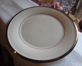 Lenox China Service for 12 with Extras "Solitaire"