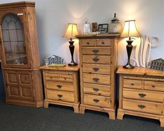 Ducks Unlimited bedside tables and tall lingerie chest