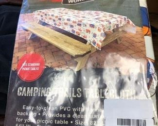 Camping tablecloth - new
