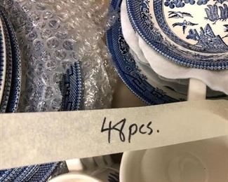 Dishes - 48 pc set - Churchill - made in England