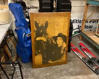 Large picture - golf clubs, bags & carriers