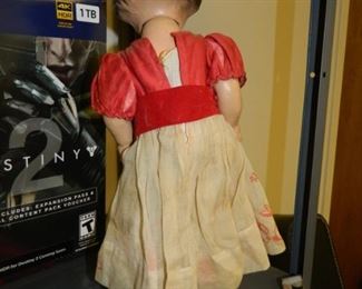 Antique Ideal Snow White Doll w/original dress - RARE