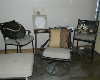 More outdoor furniture