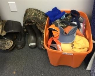 Hats, hunting items