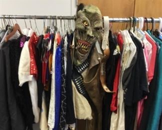 Halloween mixed in with clothing