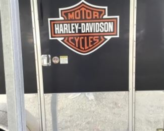 Harley-Davidson logo 12 x 7 trailer - side door