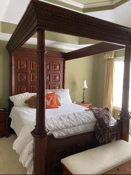 Mattresses and bedding NOT included.