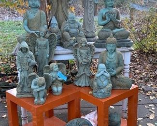 Handcast garden statues, made in USA -FL