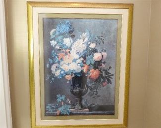 Framed Painting - Flowers in Vase