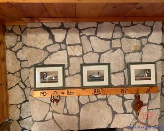 MICHAEL WEBER Original Duck Decoy Water Colors